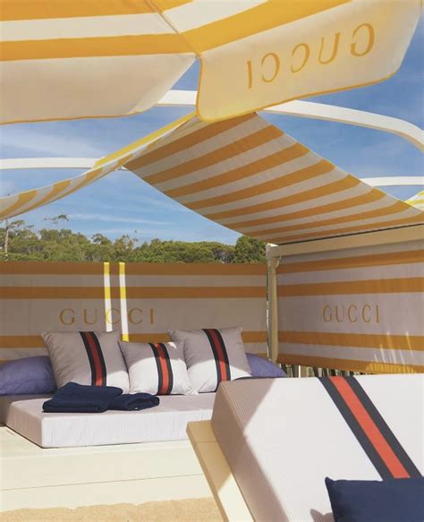 plage gucci|gucci's new beach club.